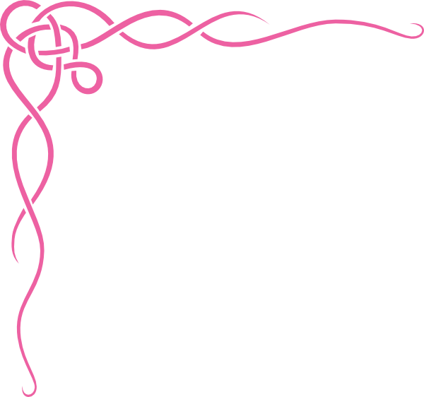 free clip art pink ribbon border - photo #2