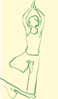 Yoga Tree Pose Clip Art