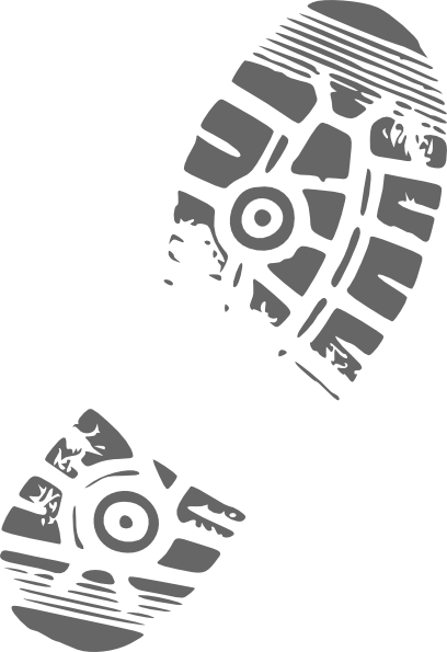 Running Shoe Print Grey Clip Art At Clker Com Vector Clip Art Online Royalty Free Public Domain Running shoe print clip art free. clker