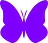 Purple.butterfly Clip Art