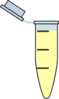 Eppendorf Tube With Diluted Serum Clip Art
