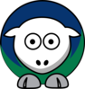 Sheep Vancouver Canucks Team Colors Clip Art