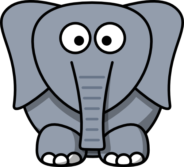 clipart elephant face - photo #6