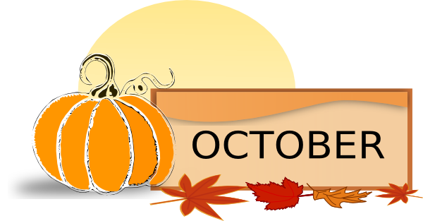 clipart of october - photo #1
