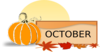 October Clip Art