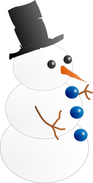snowman hat clipart - photo #30