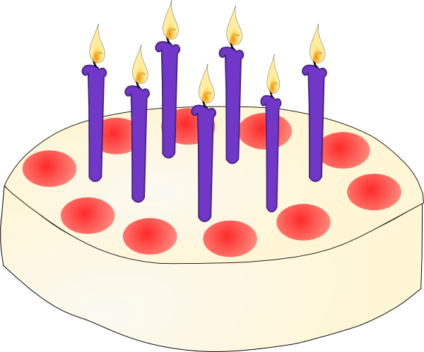 Birthday Cake Clip Art Free Animated. Birthday Cake clip art