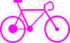 Pink Bike Cycling Clip Art