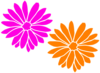 Dahlia Pink Flower Clip Art