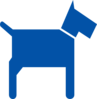 Blue Dog Clip Art