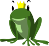 Prince Frog Clip Art