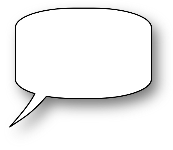 clip art speech balloon - photo #29