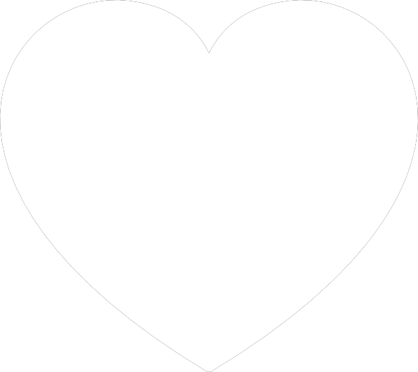 free clipart of hearts in black and white - photo #27