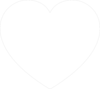 White Heart Clip Art