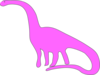 Pink Dinosaur Clip Art
