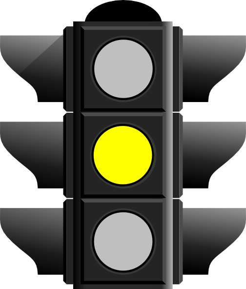 clipart traffic light yellow - photo #2