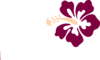 Coral Hibiscus Clip Art