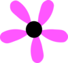 Magenta Flower Clip Art