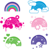 Rainbows Clip Art