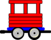 Loco Train Carriage Clip Art