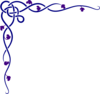 Celtic-ivy-purple Clip Art