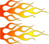 Racing Flame Clip Art