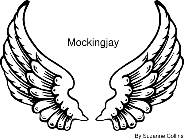 The Mockingjay Logo Vector