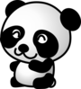 Panda 7 Clip Art