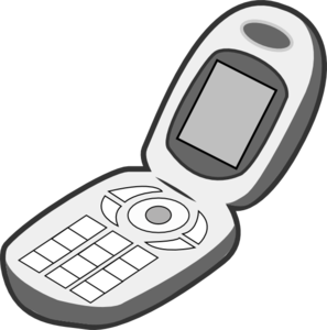 Cartoon Mobile Phone1 Clip Art at Clker.com - vector clip art online