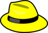 Yellow Hat Clip Art