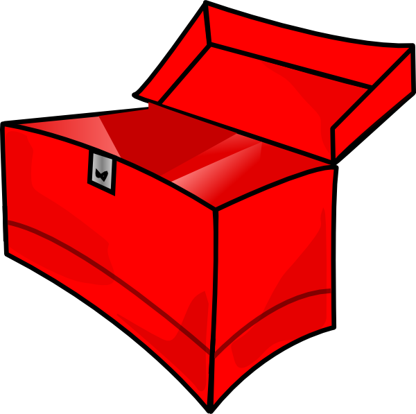 Red Toolbox Empty Clip Art at Clker.com - vector clip art online