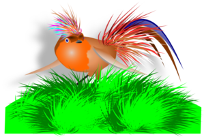 Colorful Bird Clip Art