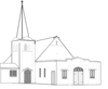 Church B&w Clip Art