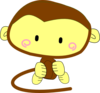 Brown Monkey Clip Art