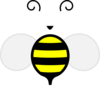 Honey Bee One Clip Art