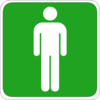 Man Toilet Sign Clip Art