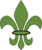 Fleur De Lis Green Clip Art