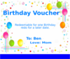 Birthday Voucher Clip Art