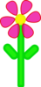 Pink Flower 5 Clip Art