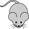 Brown Mouse Lab Clip Art