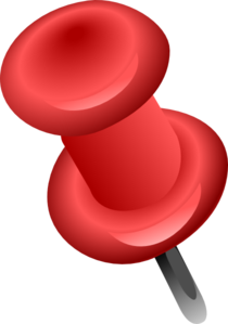 Red Pin Clip Art