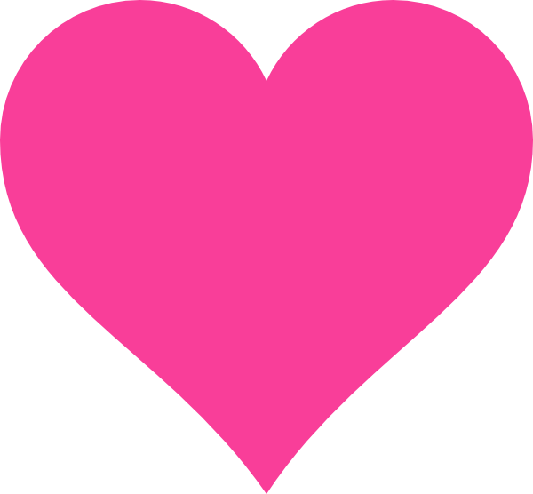 Pink Heart Clip Art at Clker.com - vector clip art online ...