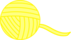 Yellow Yarn Clip Art