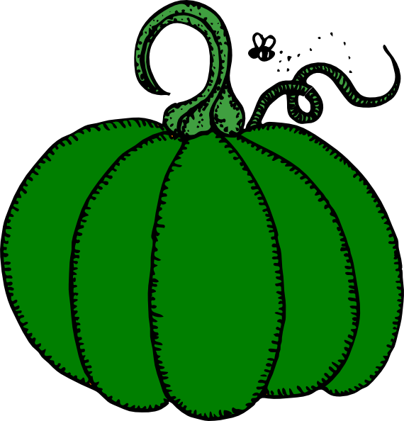 green pumpkin clip art - photo #2