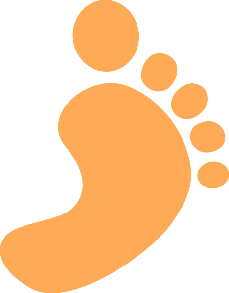 clipart of footprints - photo #19
