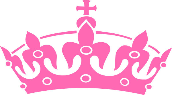clip art pink crown - photo #22