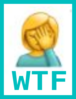 Wtf Logo Facepalm Clip Art