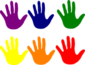 Hands Various Colors Clip Art At Clker Com Vector Clip Art Online Royalty Free Public Domain