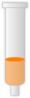 Chromatography Column Orange Clip Art