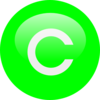 Green C Clip Art